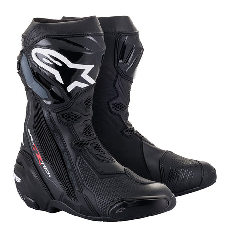 Alpinestars Supertech R Black Motorcycle Boots