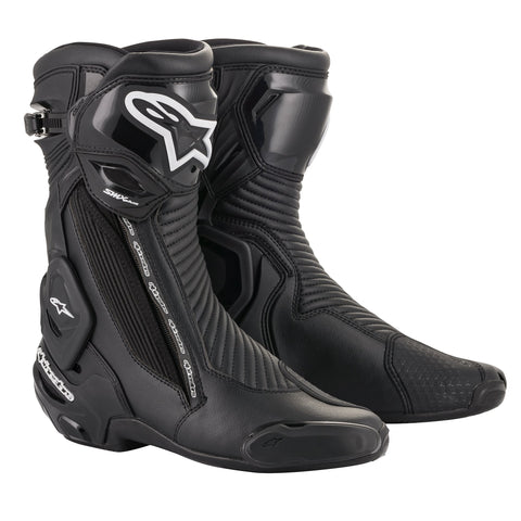 Alpinestars SMX Plus v2 Black Motorcycle Boots