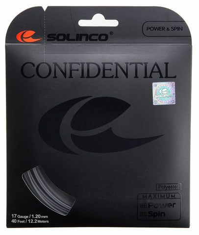 Solinco Confidential Tennis String Set - 17/1.20mm