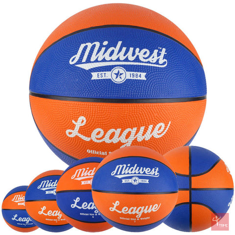 Midwest League Basketball - Blue/Orange