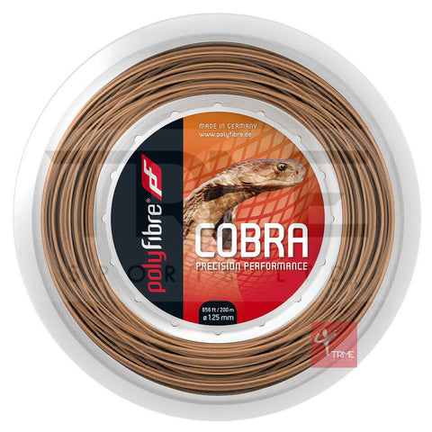Polyfibre Cobra Tennis String 200m Reel