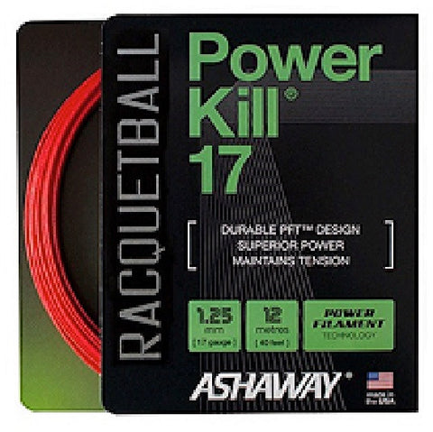 Ashaway Powerkill 17 Racquetball String Set 17 / 1.25mm