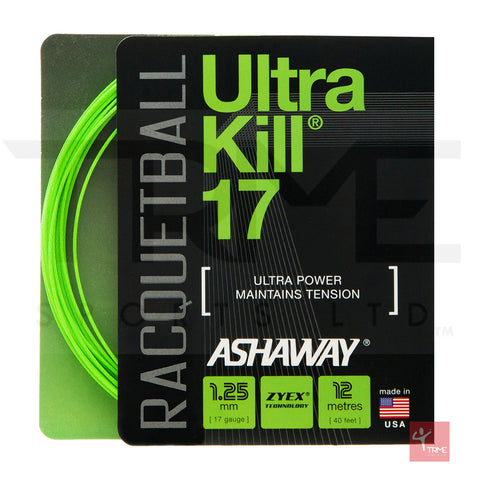 Ashaway UltraKill 17 Racquetball String - 1.25mm