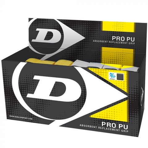 Dunlop Pro PU Absorbent Replacement Grip (24 Grip Box)
