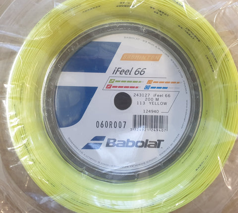 Babolat iFeel 66 Badminton String 200m Reel