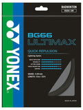 Yonex BG66 Ultimax Badminton Racket String Set