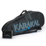 Karakal Pro Tour 2.1 Match 4 Racket Bag with Blue Trim