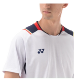 Yonex Chinese National Team Men's Crew Neck Shirt 10489 - White (2023)