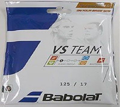 Babolat VS Team 17/1.25mm Natural Tennis String Set