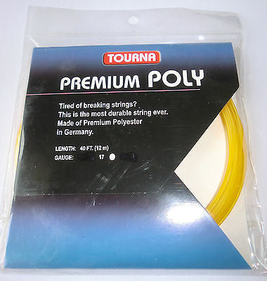 Tourna Premium Poly Tennis String Set