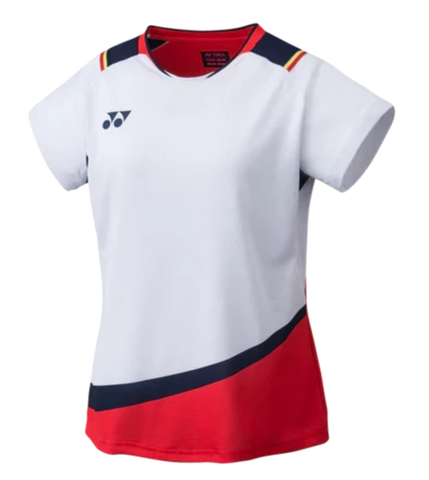 Yonex Chinese National Team Women's Crew Neck Shirt 20685 - White (2023)
