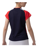 Yonex Chinese National Team Women's Crew Neck Shirt 20685 - Ruby Red (2023)
