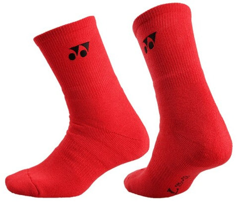 Yonex 19120YX 3D Ergo Socks - Flash Red (1 Pair)