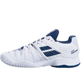 Babolat Mens Propulse Fury All Court Tennis Shoes - White / Estate Blue