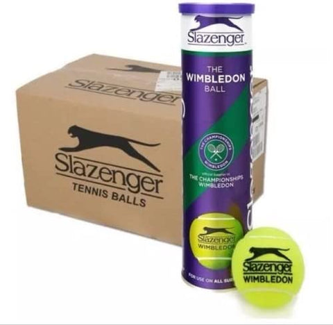 Slazenger Wimbledon Tennis Balls - 1 Box (6 Dozen)