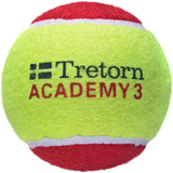 Tretorn Academy 3 Red Tennis Balls (3 Dozen Bag - 36 Balls)
