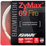 Ashaway ZyMax 69 Fire Badminton String Set - 0.69mm