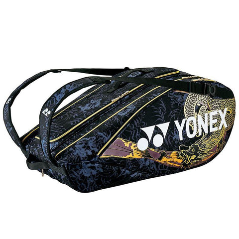 Yonex Osaka Pro 9 Racket Bag - Black/Gold