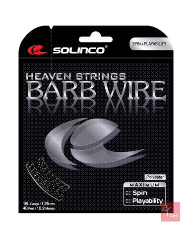 Solinco Barb Wire 16L/1.25mm Tennis String Set
