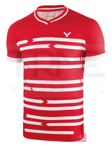 Victor Denmark Badminton Team Shirt 6628 Unisex