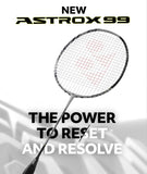 Yonex Astrox 99 Pro Badminton Racket - White Tiger / Cherry Sunburst