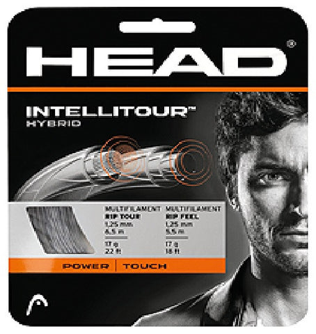 Head Intellitour Hybrid 16 / 1.30mm Gold / Natural Tennis String Set