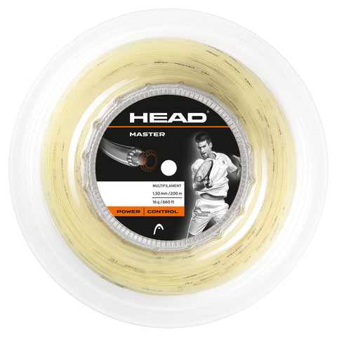Head Master Tennis String 200m Reel - 15 / 1.40mm