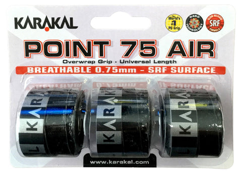 Karakal Point 75 Air Overgrip 3 Pack