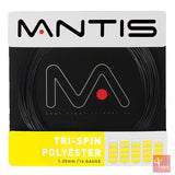 Mantis Tri-Spin Polyester Tennis String Set