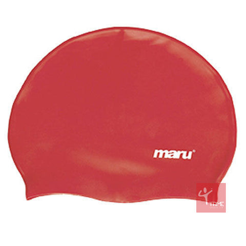 Maru Solid Silicone Swimming Cap