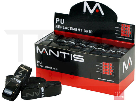 Mantis PU Replacement Grip Pack of 24 - Black