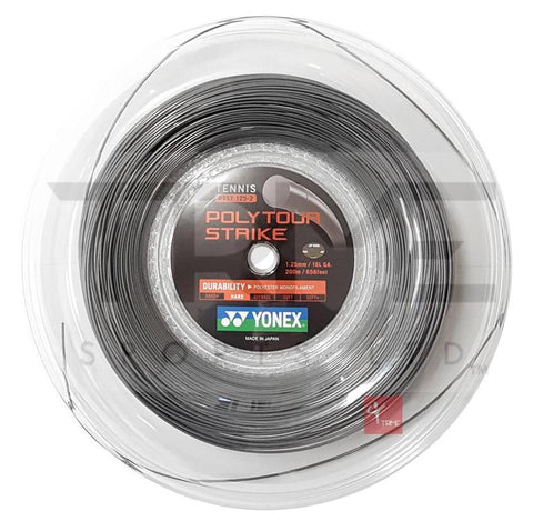 Yonex Poly Tour Strike Tennis String 200m Reel 16L / 1.25mm