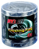 Pro's Pro Finishing Rings Black 60 Pack - To Hold Tennis Grips in Place