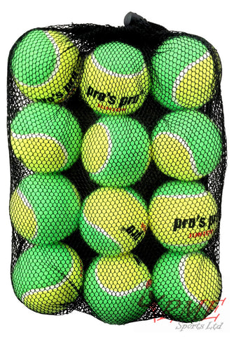 Pro's Pro Stage 1 Green Junior Tennis Balls