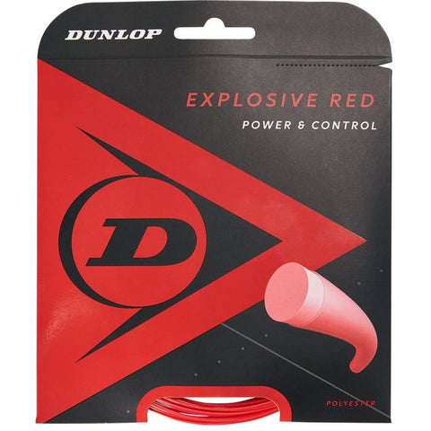 Dunlop Explosive Red 12M Tennis String Set