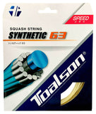 Toalson Synthetic 63 Squash String Set 18 / 1.20mm