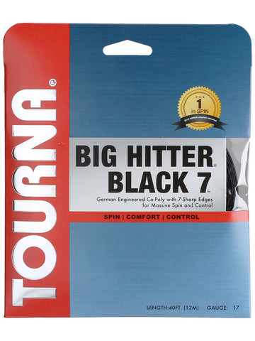 Tourna Big Hitter Black 7 Tennis String Set