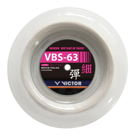 VICTOR VBS-63 Badminton String 200m Reel