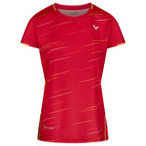 Victor T-24101 D Womens T-Shirt (Red)