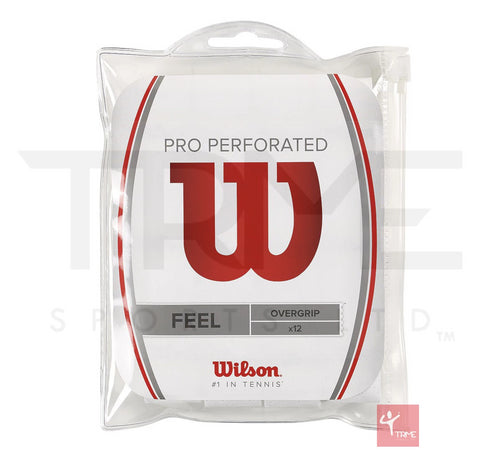 Wilson Pro Perforated Overgrip (Pack of 12)