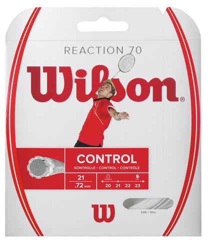 Wilson Reaction 70 Badminton String Set