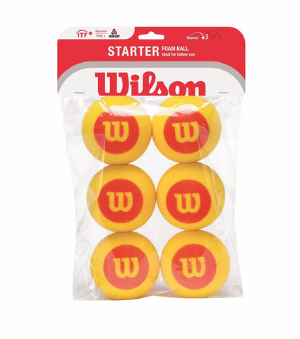 Wilson Starter Mini Red Foam Tennis Balls