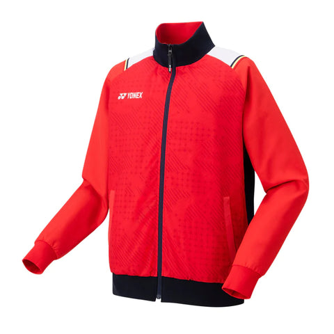 Yonex Chinese National Team Warm Up Jacket 70090EX - Ruby Red (2023)