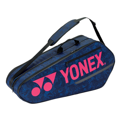 Yonex 42126 Team 6 Racket Bag - Navy / Pink