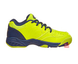 Yonex SHT-ELSJ Power Cushion Eclipsion Junior All-Court Tennis Shoes (Yellow / Navy)