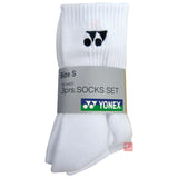 Yonex W8422 Socks (3 Pairs)