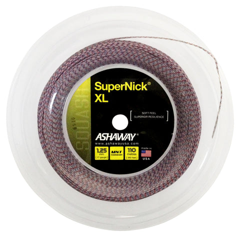 Ashaway Supernick XL Squash String 110m Reel