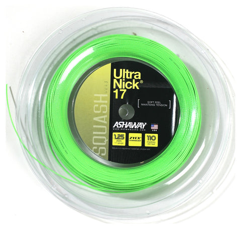 Ashaway UltraNick 17 Squash String 110m Reel