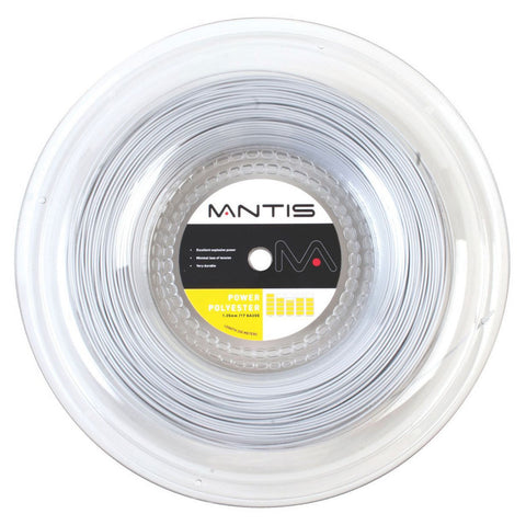 Mantis Power Polyester 17 / 1.25mm Tennis String 200m Reel