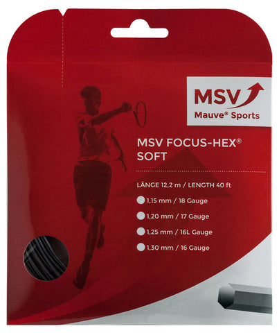 MSV Focus-Hex Soft Tennis String Set